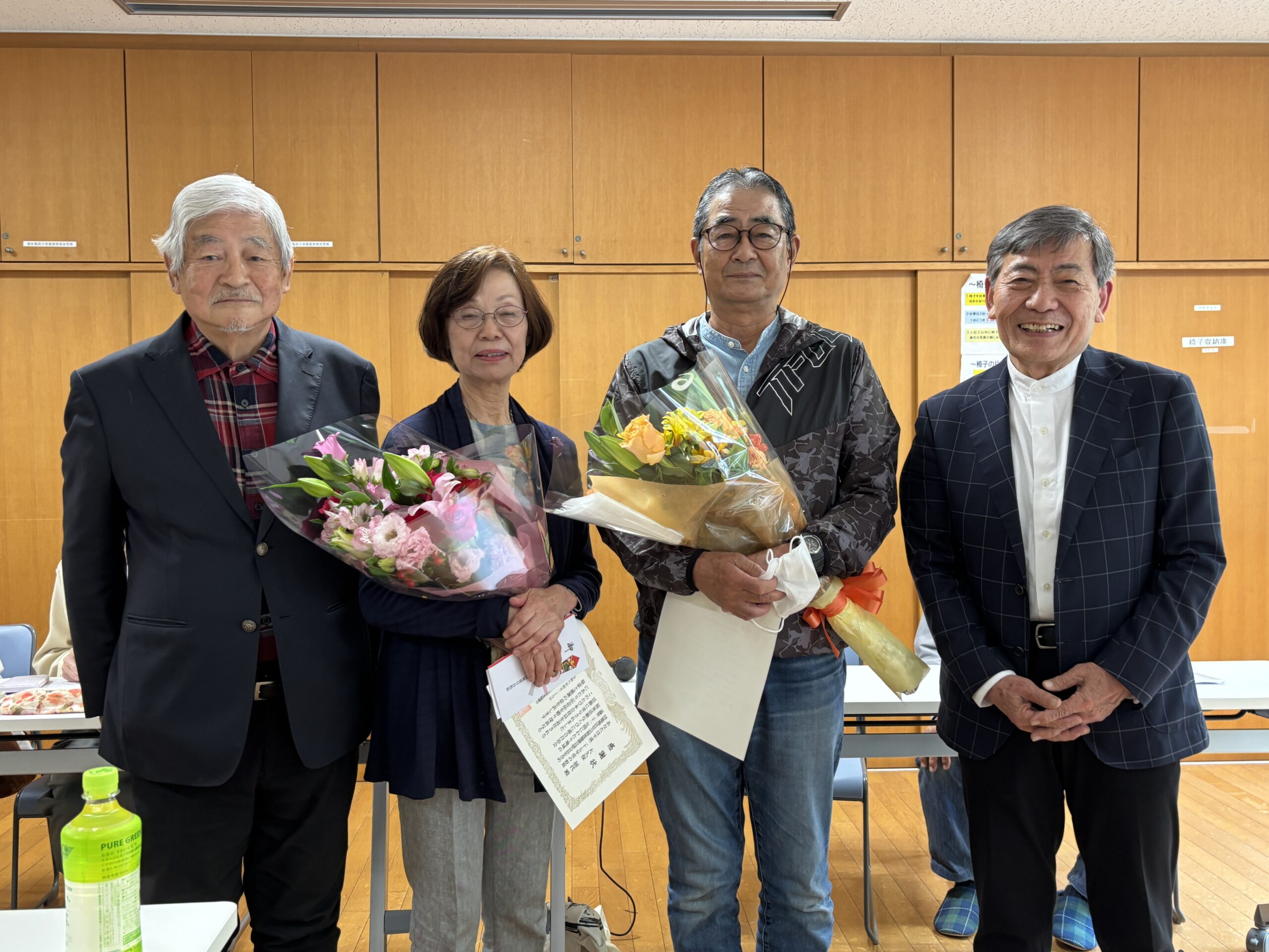2025年度総会開催、役員退任表彰など