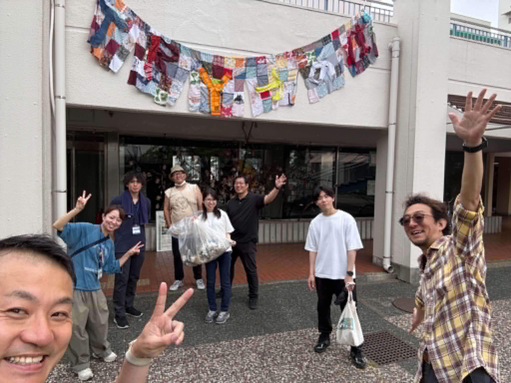 5/28木 旧横浜銀行跡地＠野庭ショッピングセンター清掃活動実施しました。