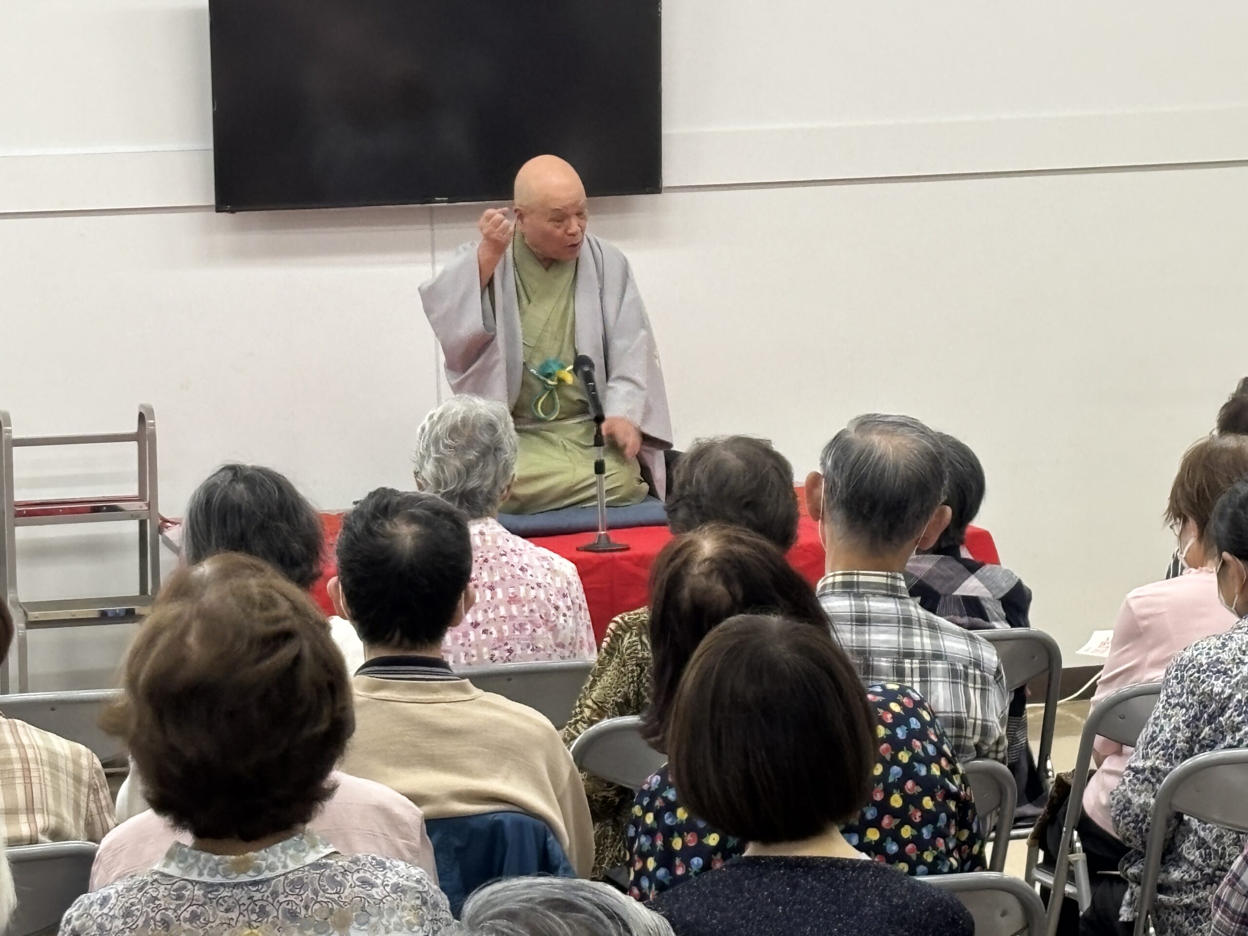 6/6土「落語で笑って学ぼう」悪質商法＆詐欺 大盛況！