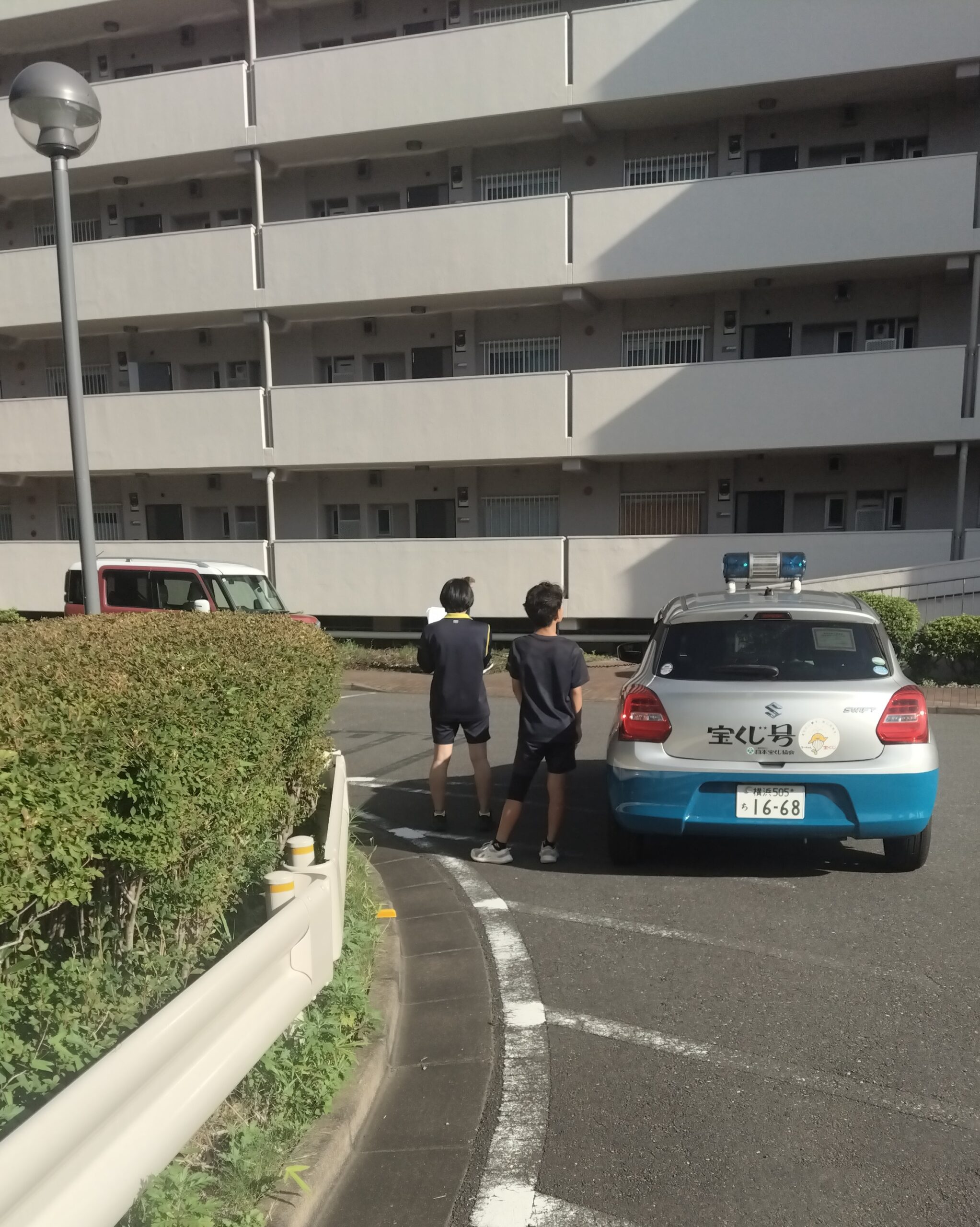 ７月８日【野庭団地地区】青パト防犯パトロール実施しました